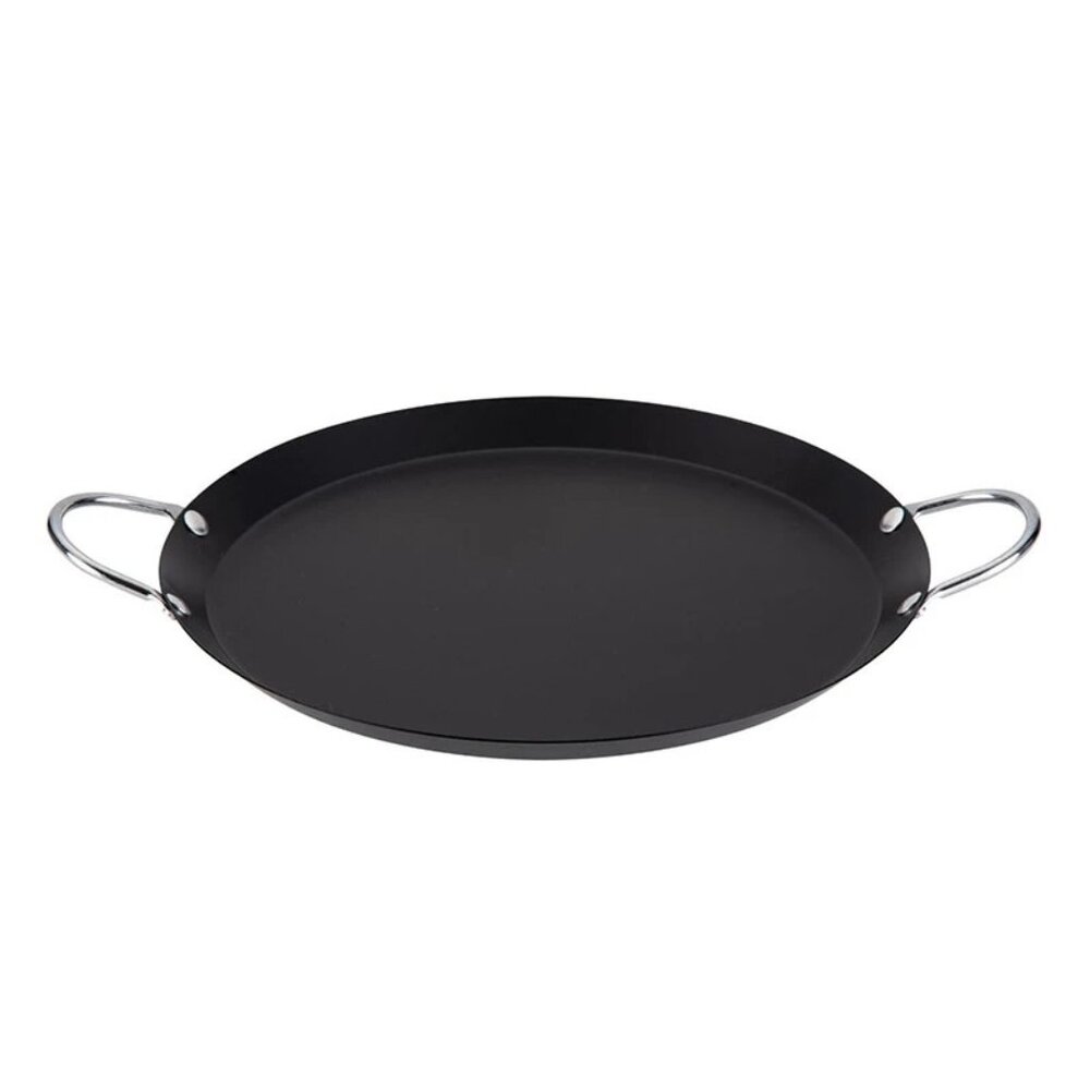 Alpine Cuisine Carbon Steel Nonstick Round Griddle Pan